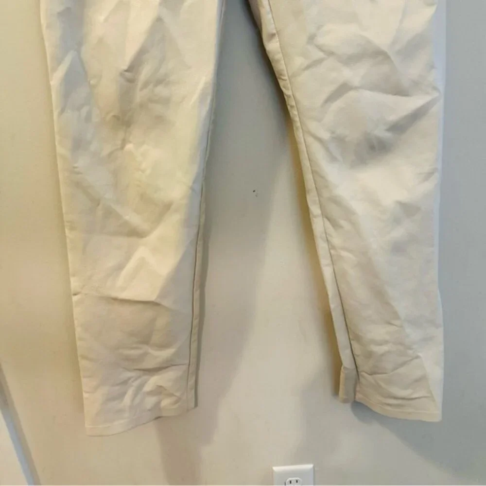 Aritzia Wilfred Melina Super High Rise Pants- faux Leather Size 8